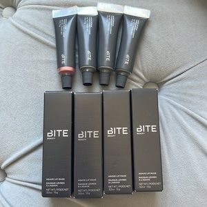 NIB SEALED BITE OG AGAVE LIP MASK NATURAL ORIGINAL FORMULA 4 COUNT